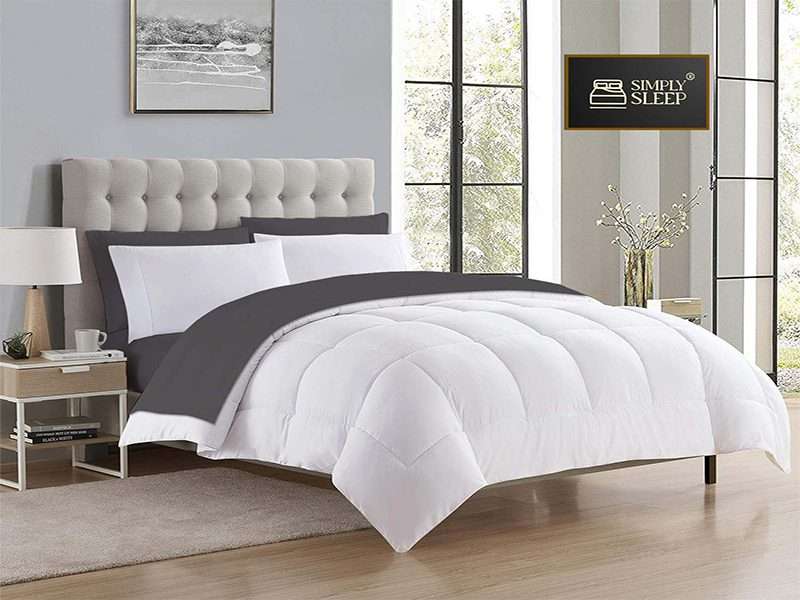 Simply Sleep - Reversible Comforter Set - 90 GSM Micro Fibre