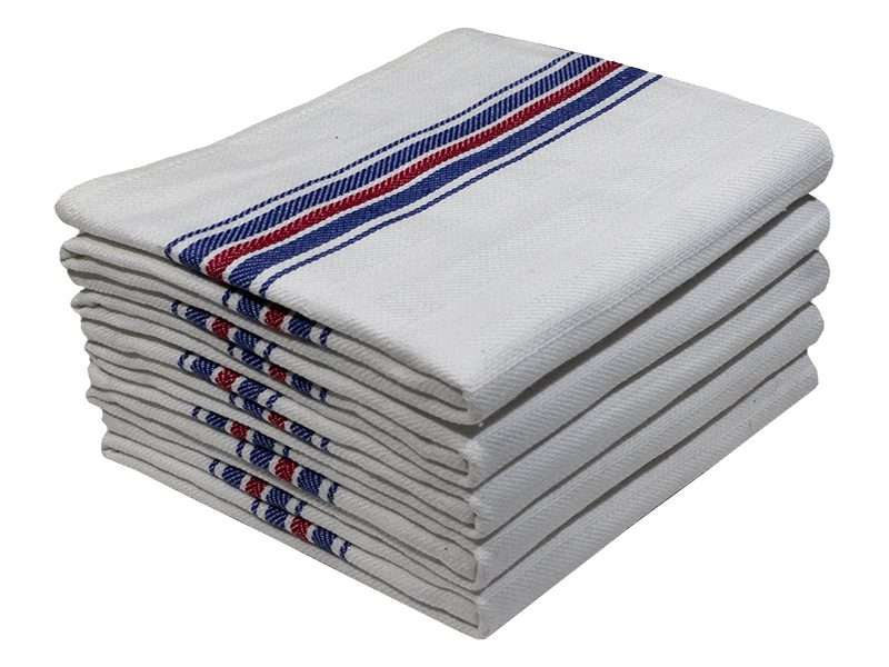 Bunty's Kitchen Towel - Design 2589  - 050x072cms - (05 Pc Pack) - Stripes