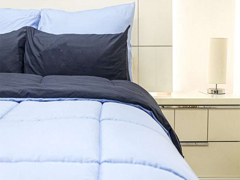 Simply Sleep - Reversible Comforter Set - 90 GSM Micro Fibre