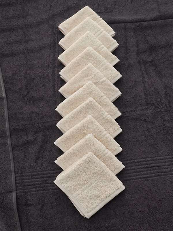 Bunty's Hotel Collection 600GSM Face Cloths