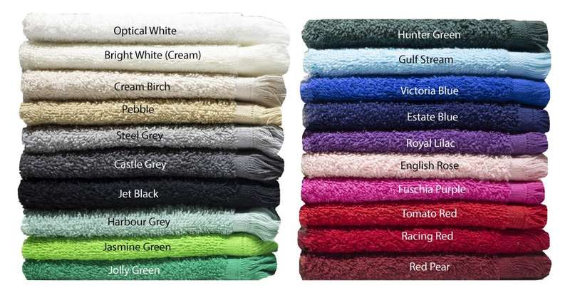 Bunty's Plush 380 GSM Terry Fringe Guest Towel