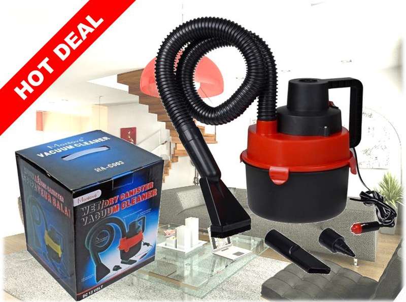 Wet/dry canister vacuum cleaner