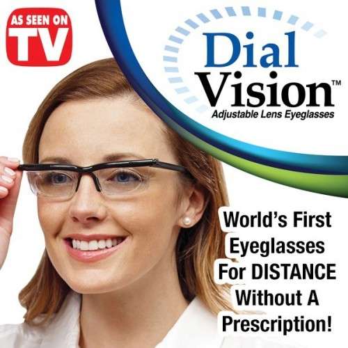 Dial Vision - Adjustable Lens Eyeglasses