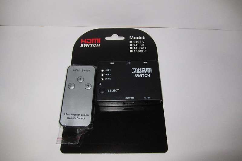 VC HDMI Switch 3 In To 1 Out with Remote