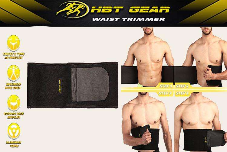 Waist Trimmer by HBT Gear (for Men & Women)