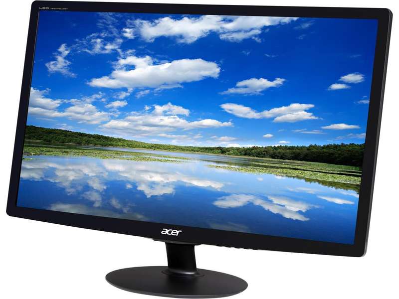 Acer S240HL 24 INCH LED Monitor 1920 x 1080 pixels Full HD - DVI & VGA PORTS