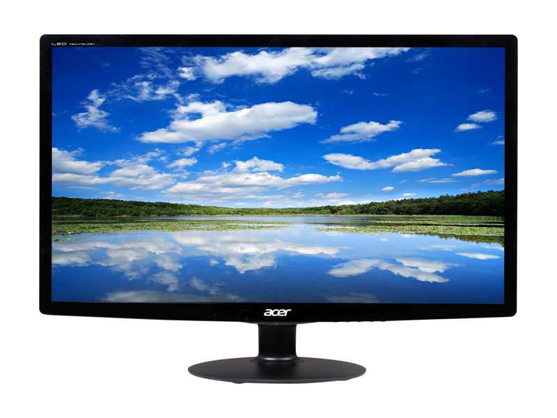 Acer S240HL 24 INCH LED Monitor 1920 x 1080 pixels Full HD - DVI & VGA PORTS