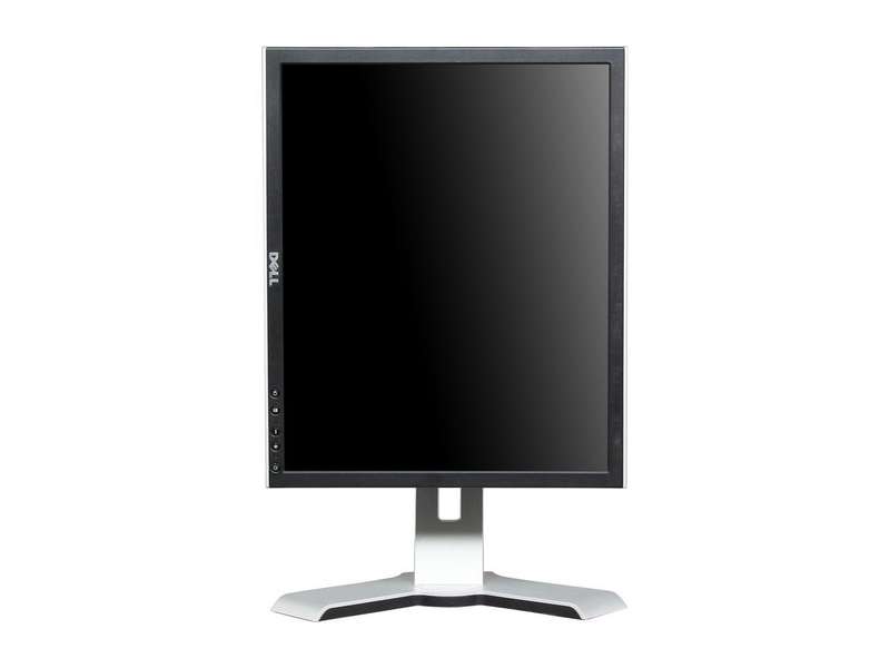 Dell 1908FP 19inch LCD Monitor DVI VGA USB black and silver
