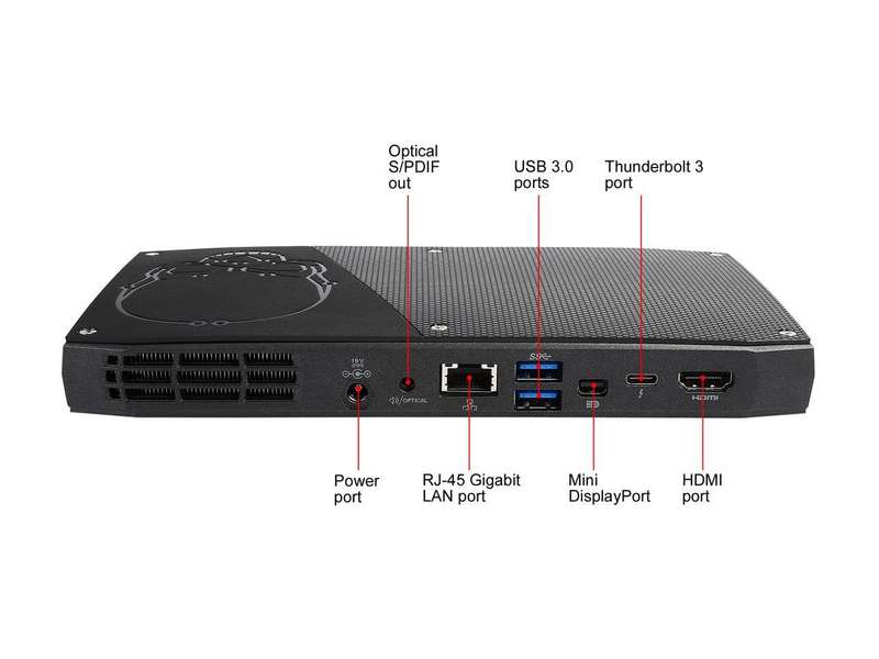 Intel NUC Skull Canyon Intel Core i7-6770HQ, 240GB SSD, 16Gb Memory,Windows 10