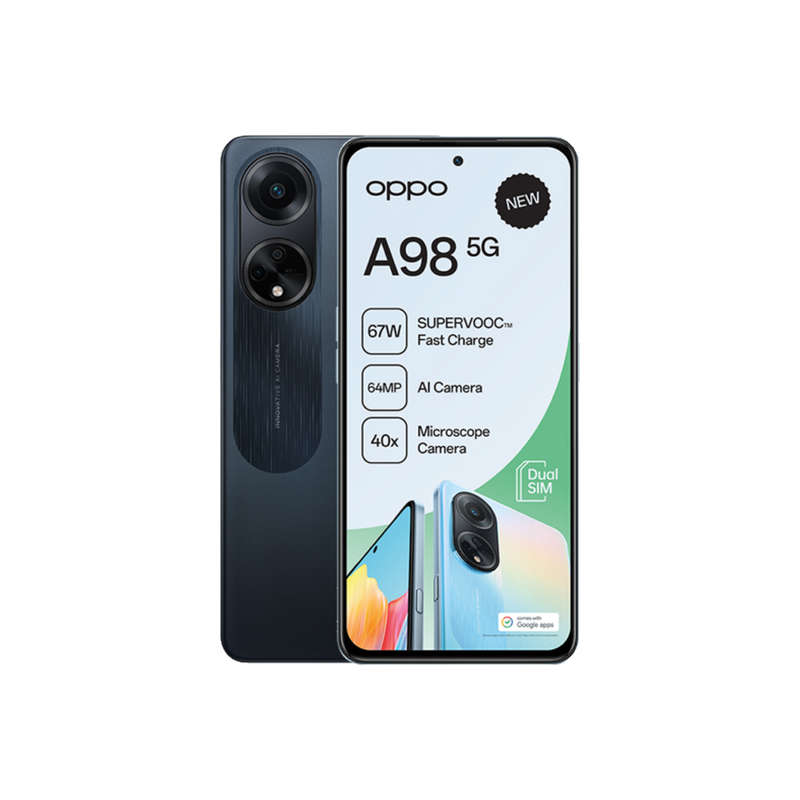 Oppo A98 5G Dual Sim 256GB - Black