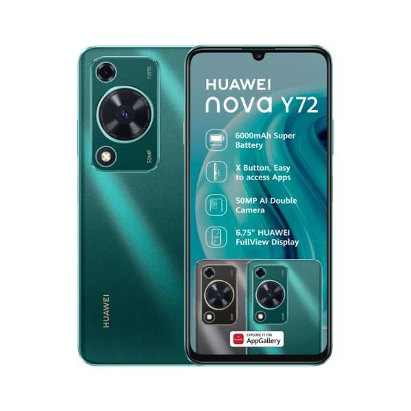 HUAWEI nova Y72 4G 128GB (Dual SIM) - Green