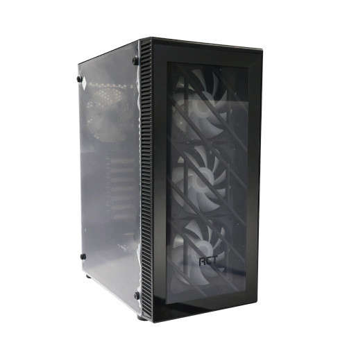 RCT Gaming ATX Case - Black + 550W
