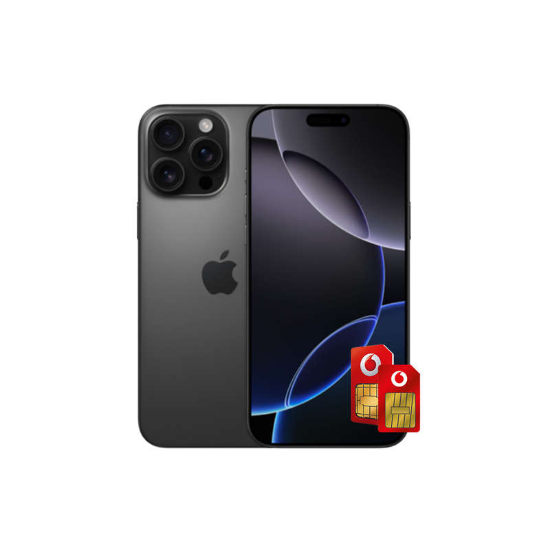 Apple iPhone 16 Pro Max 256GB (Dual Sim) Black Titanium