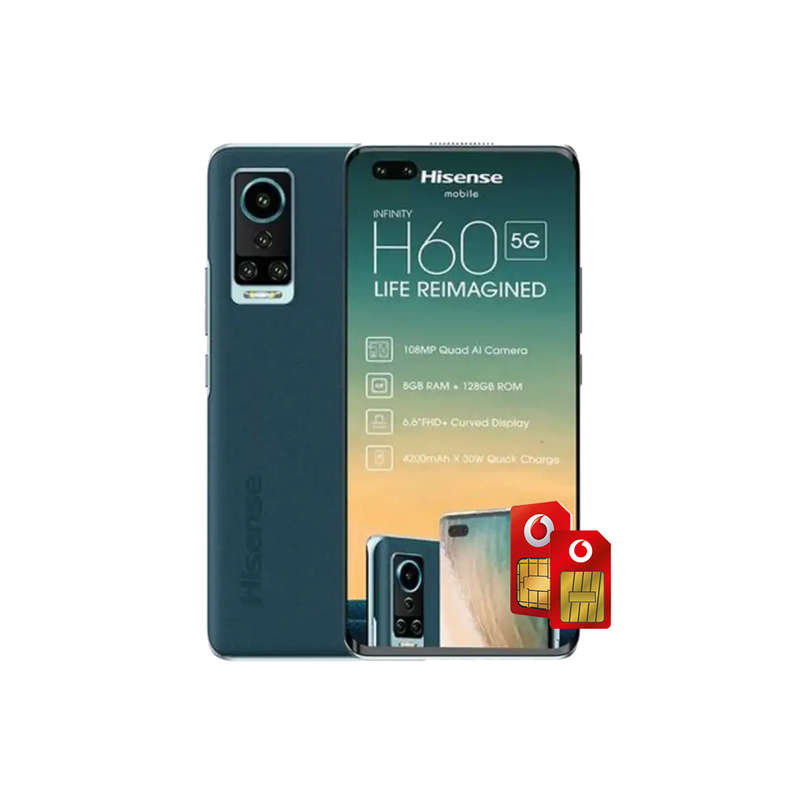 Hisense Infinity H60 5G 128GB - Green