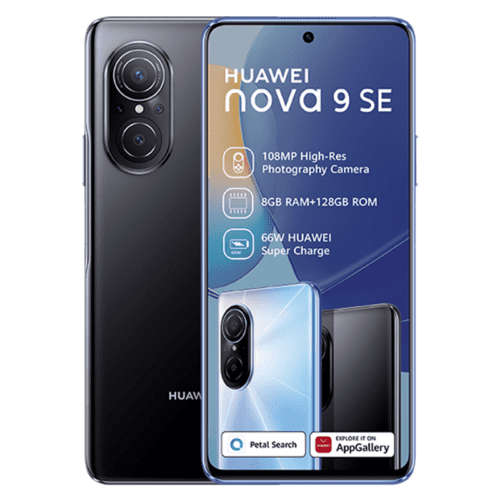 Huawei Nova 9 SE 128GB  Dual sim - Black