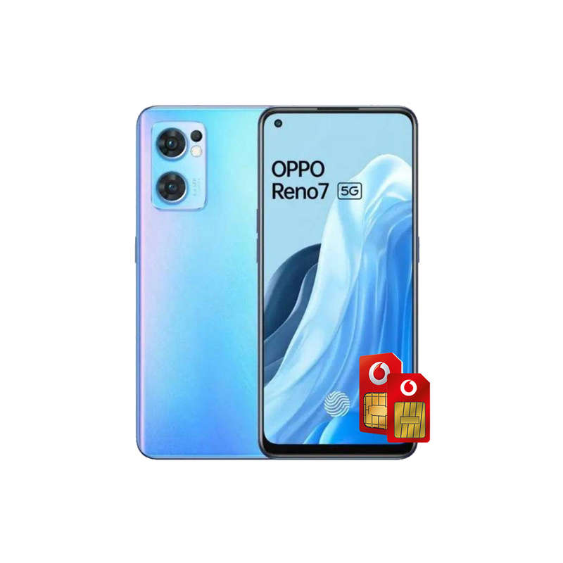 Oppo Reno7 5G Dual Sim 256GB - Startrails Blue
