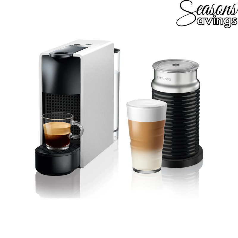 Nespresso Essenza Bundle Mini Automatic Espresso Machine with Aeroccino Milk Frother