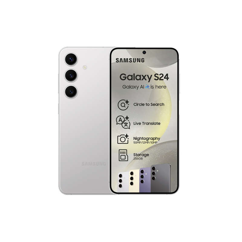 SAMSUNG GALAXY S24 DS 256GB - MARBLE GREY