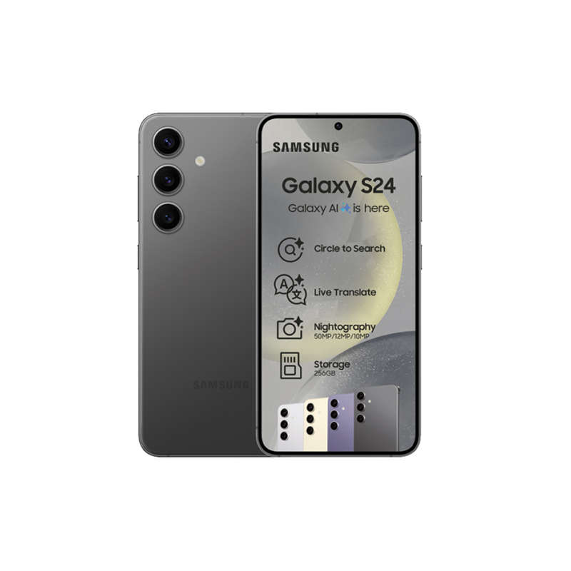 SAMSUNG GALAXY S24 DS 256GB - ONYX BLACK