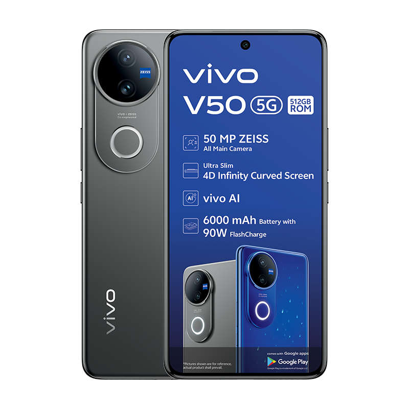 Vivo V50 5G Dual Sim 512GB - Black
