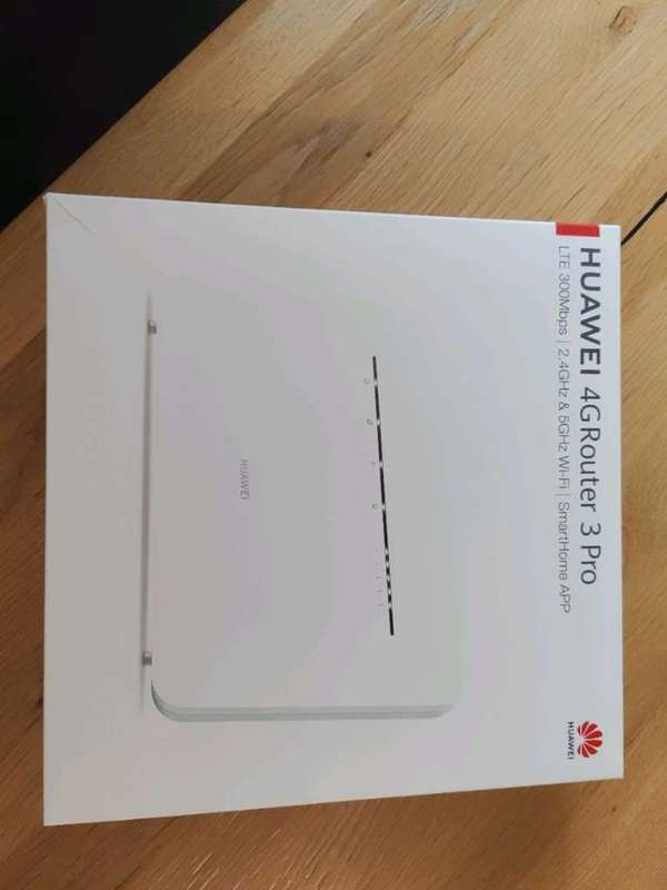 Latest Huawei 4G Router 3 Pro model B535-232  (It take a SIM CARD) up 64 users