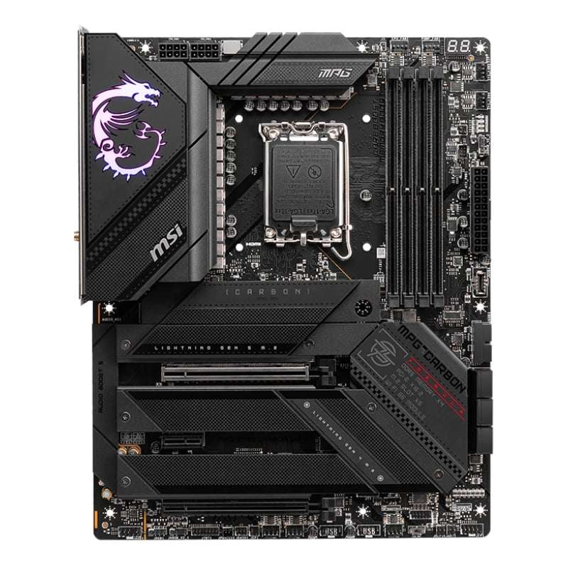 MSI MPG Z790 CARBON WIFI DDR5 LGA1700 ATX Gaming Motherboard