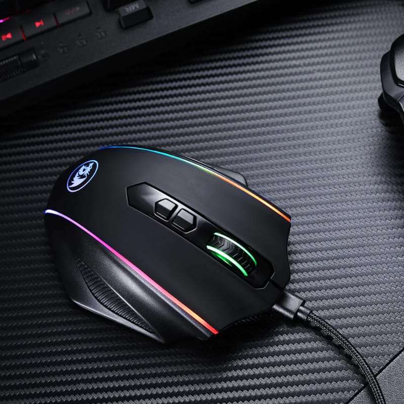 REDRAGON VAMPIRE ELITE Wireless 16000DPI|8 Button|Ergonomic Design|P3335 Optical Sensor|Type-C Ca...