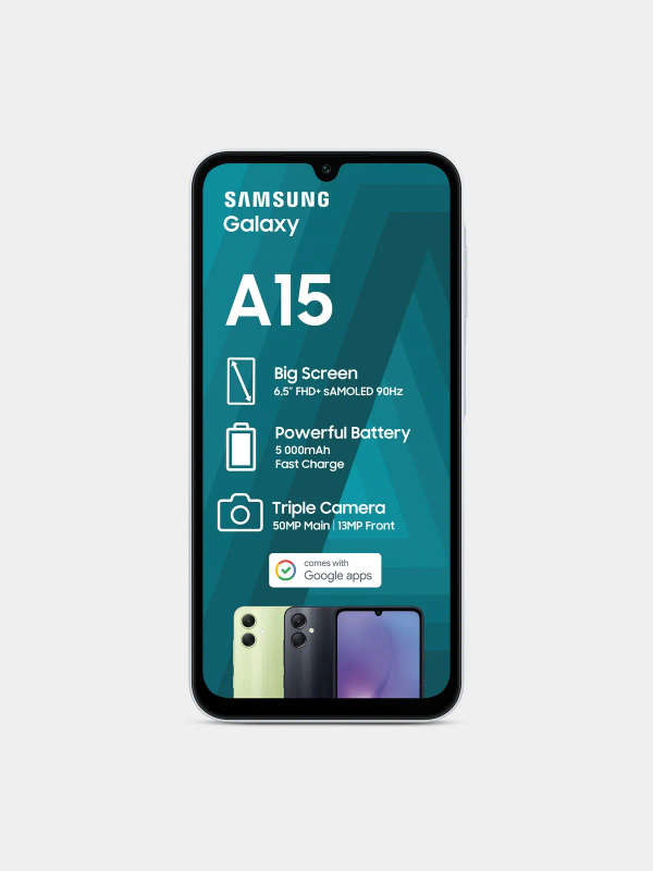 Samsung A15 128GB|5G|Dual Sim|Black