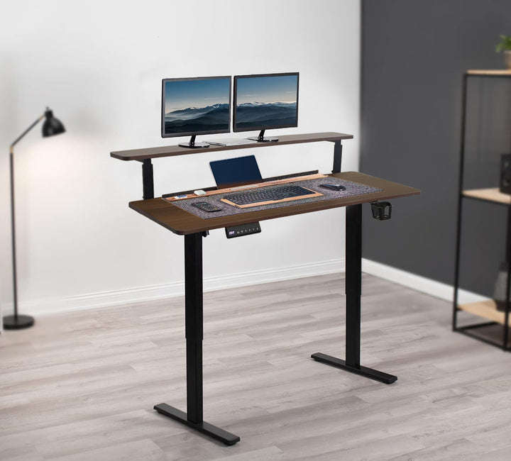 ProRise Height  Adjustable  Desk - D. Wood - Fine Living