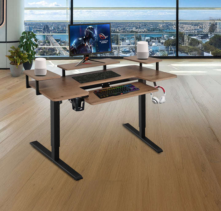 ProLift Height Adjustable Desk - L. Wood - Fine Living