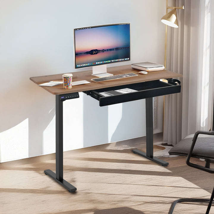 Versa Height Adjustable Desk - L. Wood - Fine Living