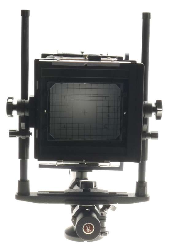PLAUBEL 4x5 FIELD CAMERA BLACK MONORAIL WIDE ANGLE BELLOWS LENS BOARD SHIFT TILT