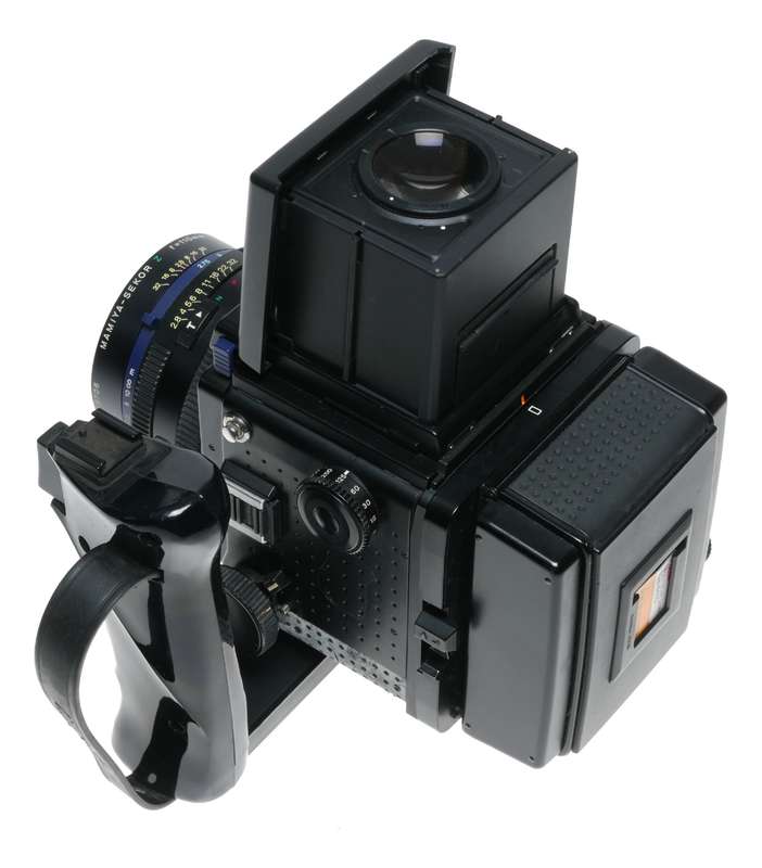 Mamiya RZ67 Professional 120 film camera 3 lenses prism finder strap set