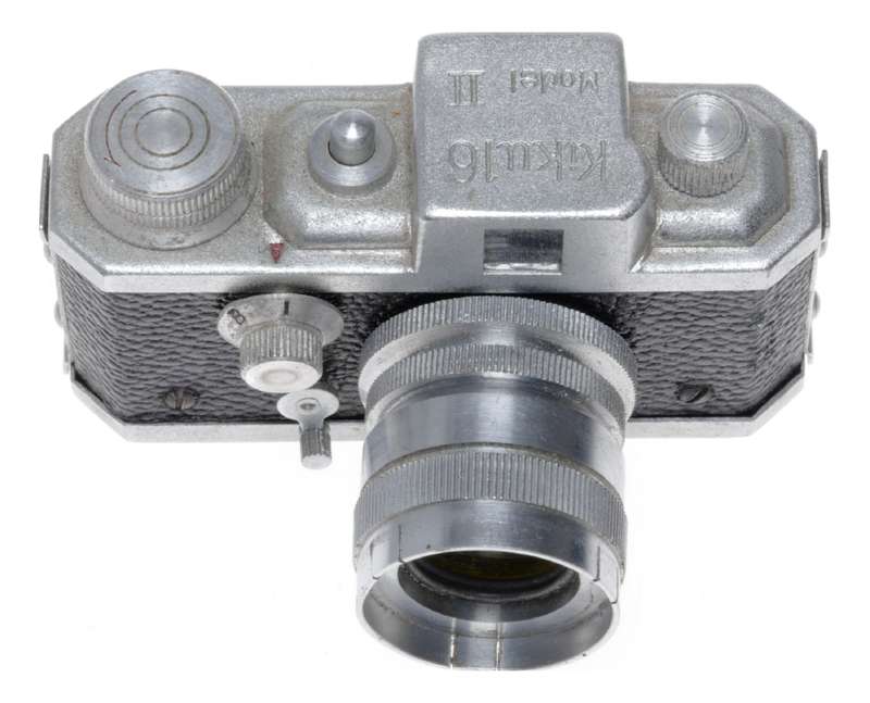Kiku 16 Model II Sub Miniature 14x14 Film Camera in Case