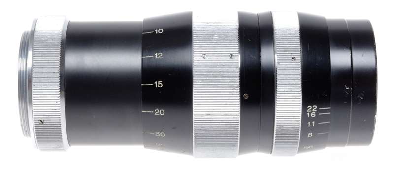 Tanaka Tele-Tanar C f:3.5 13.5cm IVS Camera Lens M39 LM
