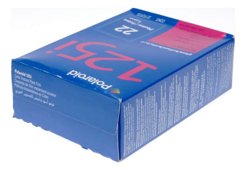 Polaroid 125i Gloss Color Instant Pack Film Sealed Exp.07/08
