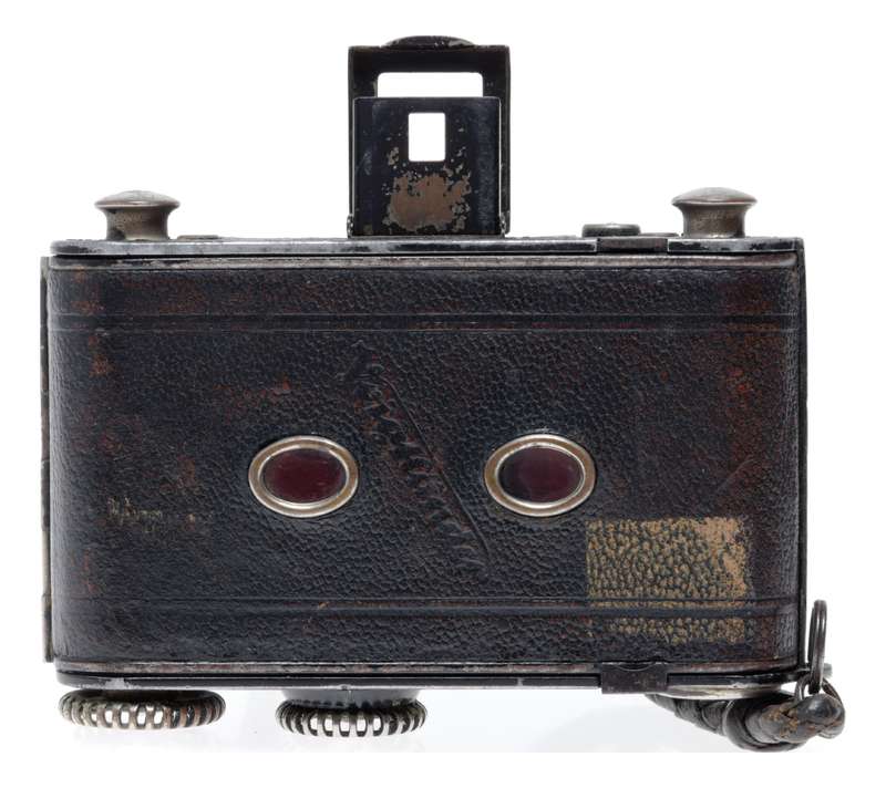 Voigtlander Perkeo 3x4 Folding 127 Roll Film Camera Skopar 3.5 F=5.5cm