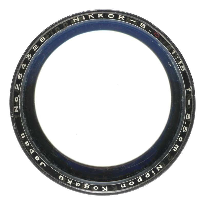 Nikkor-S.C 1:1.5 f=8.5cm Nikon Kogaku Leica M39 mount 1.8/85mm RARE