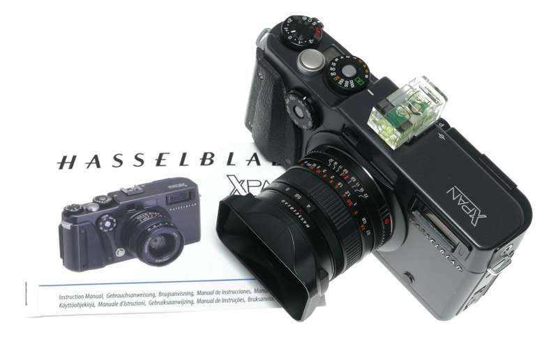 Hasselblad Xpan 35mm panoramic film camera Superb low actuations 4/45 lens