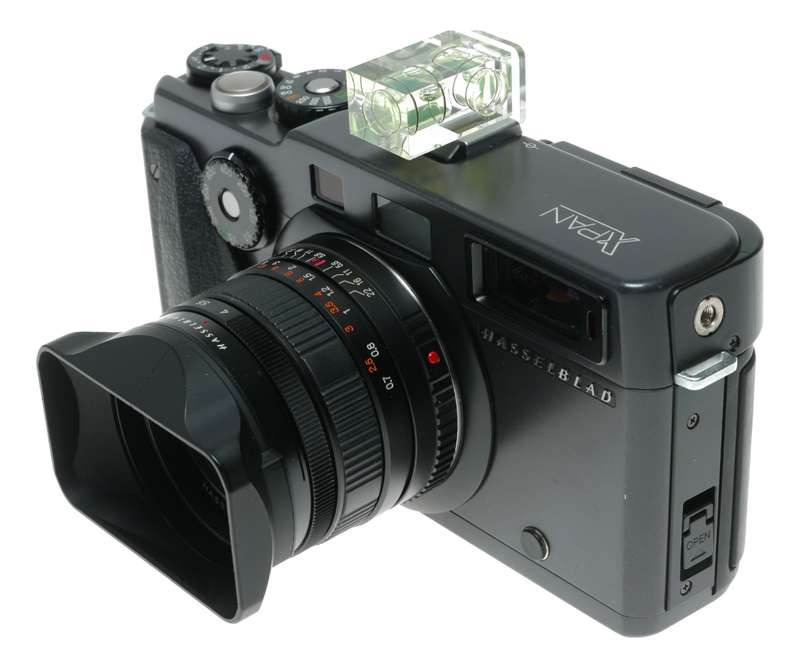 Hasselblad Xpan 35mm panoramic film camera Superb low actuations 4/45 lens