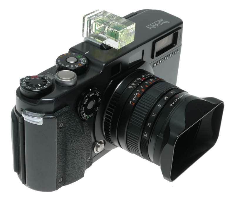 Hasselblad Xpan 35mm panoramic film camera Superb low actuations 4/45 lens