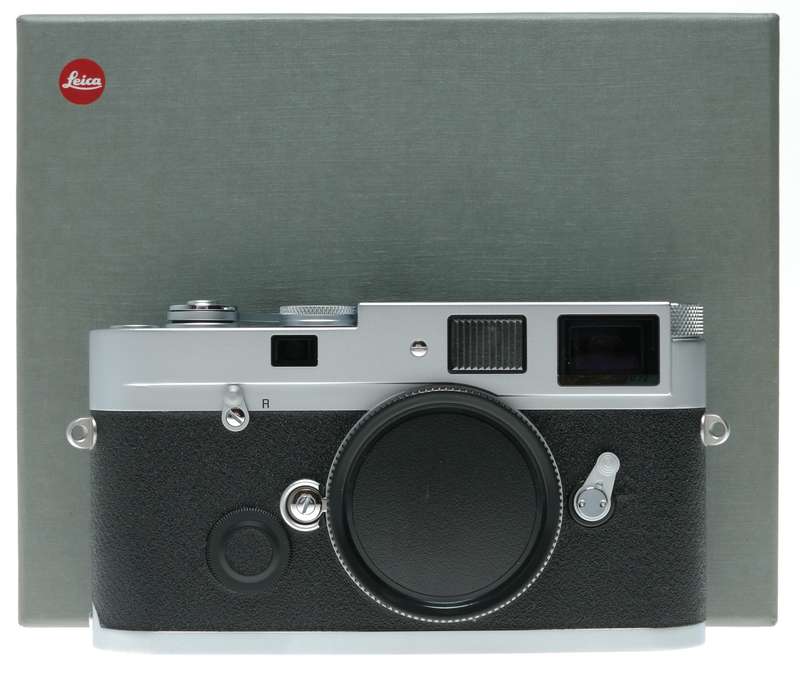 Leica MP 0.72 Rangefinder 35mm film Camera Chrome boxed UNUSED set