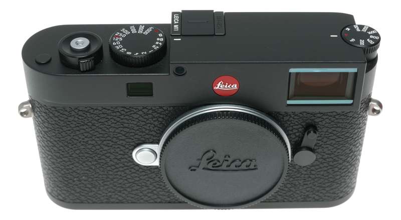 Leica M11 Black body RF digital camera Visoflex 2 Protector thumbs-up set