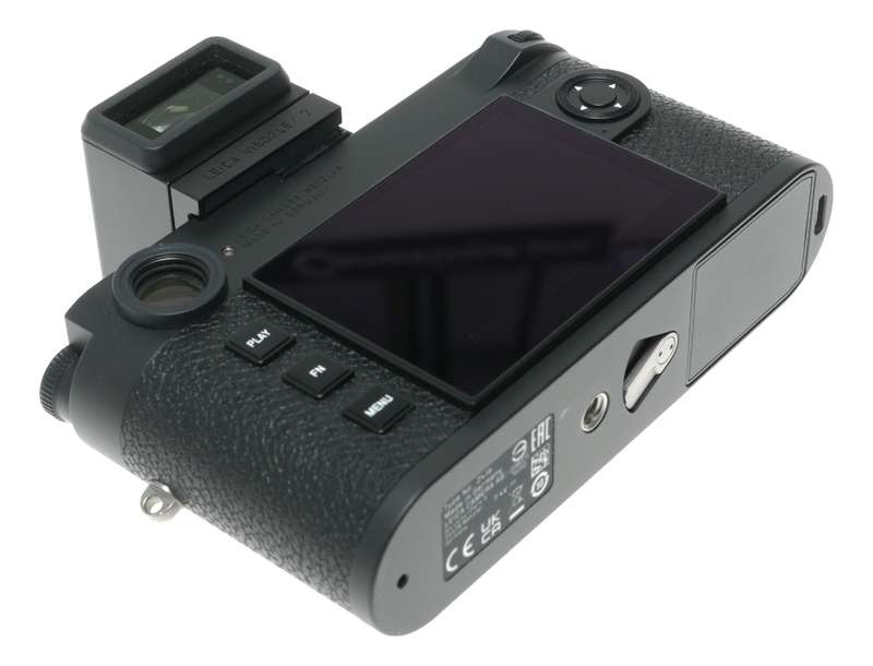 Leica M11 Black body RF digital camera Visoflex 2 Protector thumbs-up set