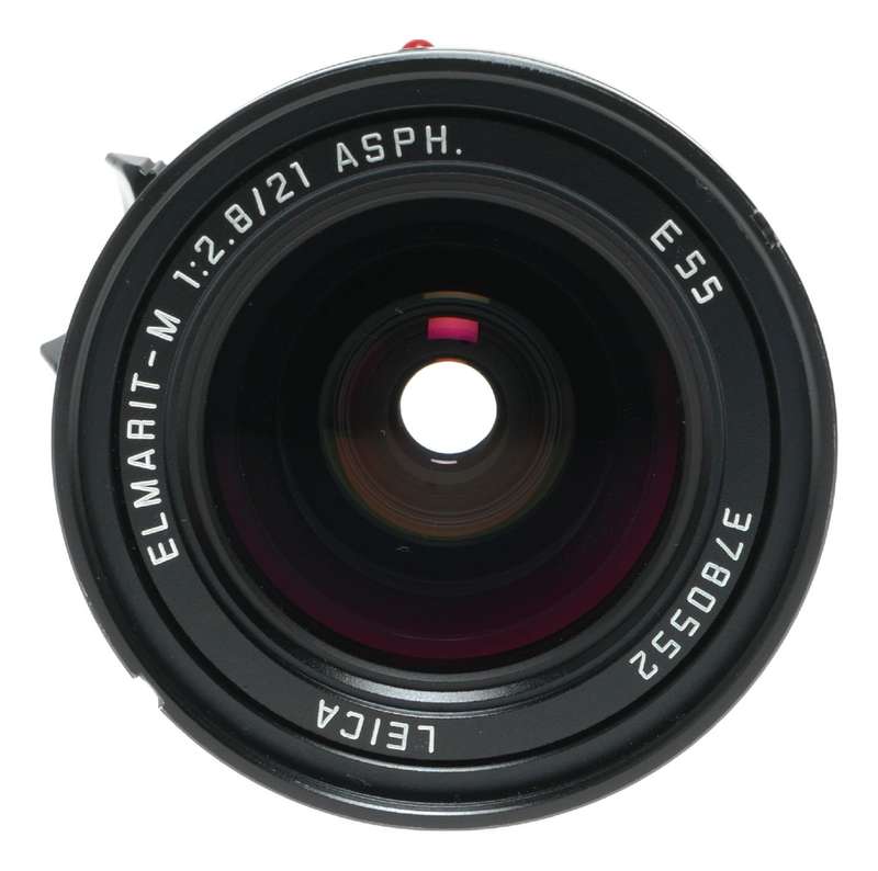 Leica Elmarit-M 1:2.8/21 mm ASPH. 11135 E55 boxed 6-bit hood caps
