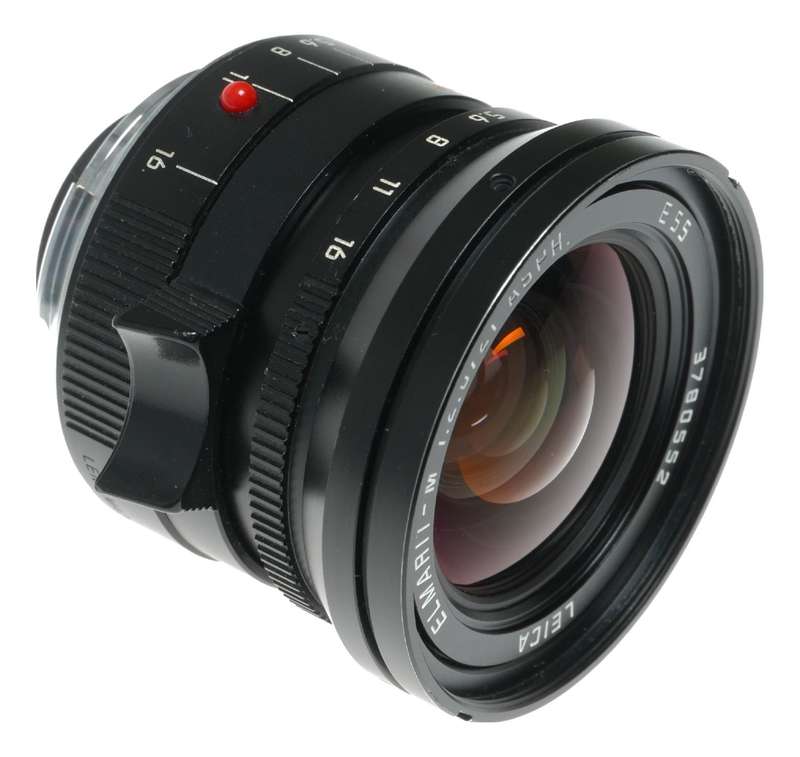 Leica Elmarit-M 1:2.8/21 mm ASPH. 11135 E55 boxed 6-bit hood caps