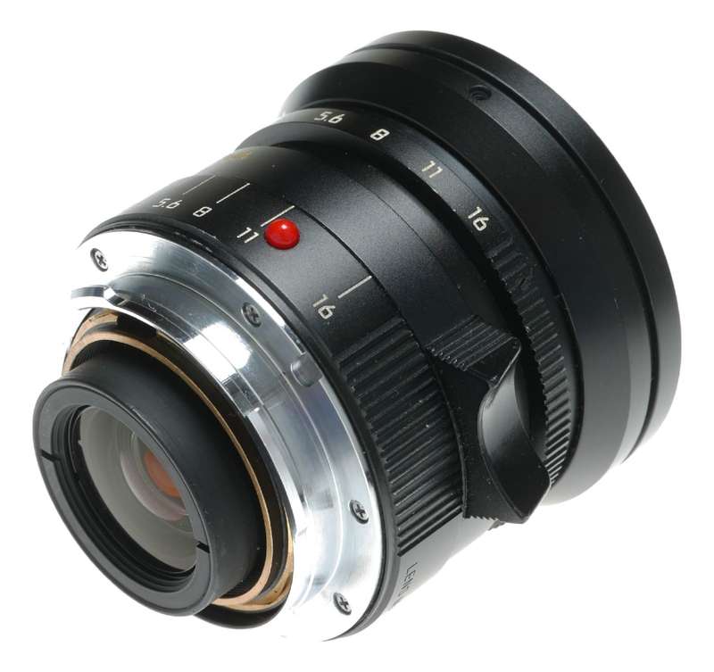 Leica Elmarit-M 1:2.8/21 mm ASPH. 11135 E55 boxed 6-bit hood caps