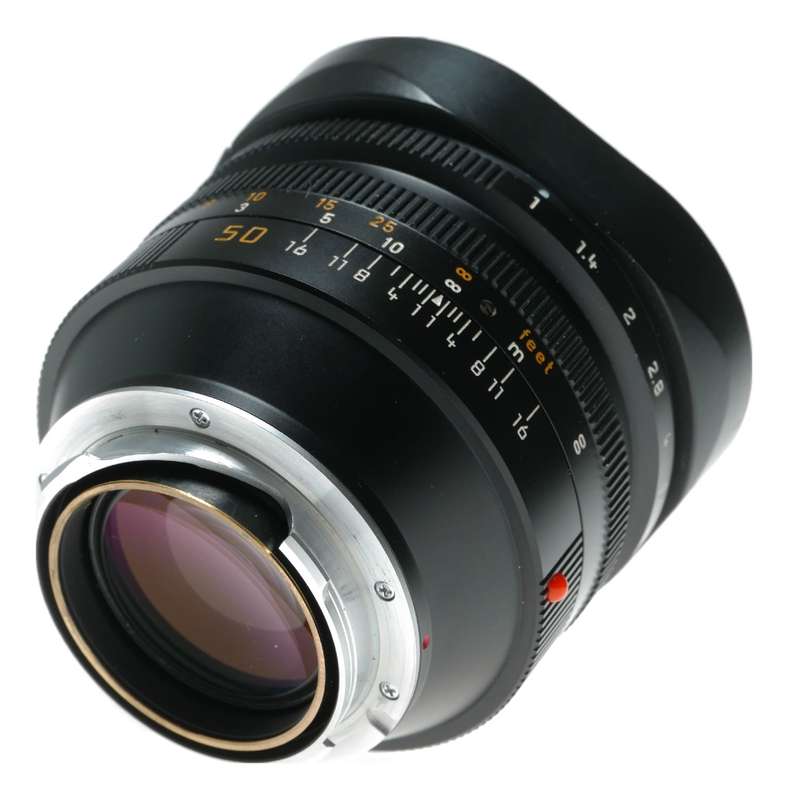 Leica Noctilux 1:1/50 mm 6 bit encoded Boxed Last edition f/1 lens 11822