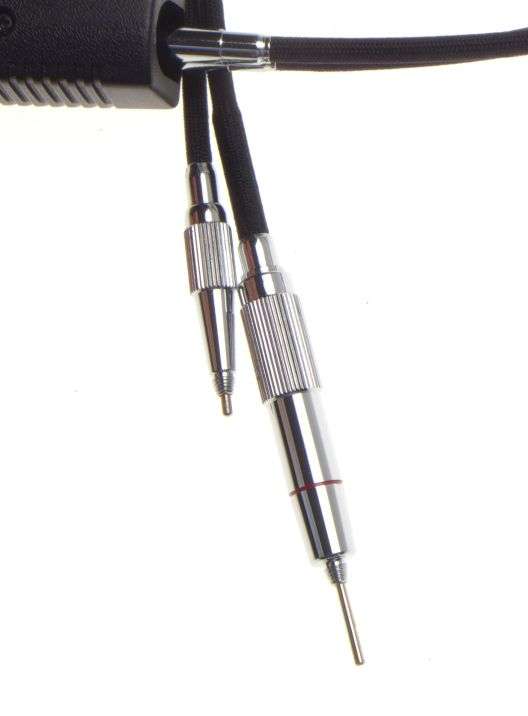NIKON AR-7 double shutter release cable twing type stereo pistol grip black mint