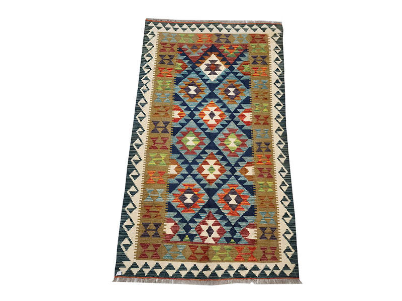 Beautiful Afghan Maimana Kilim - 202 x 122 CM